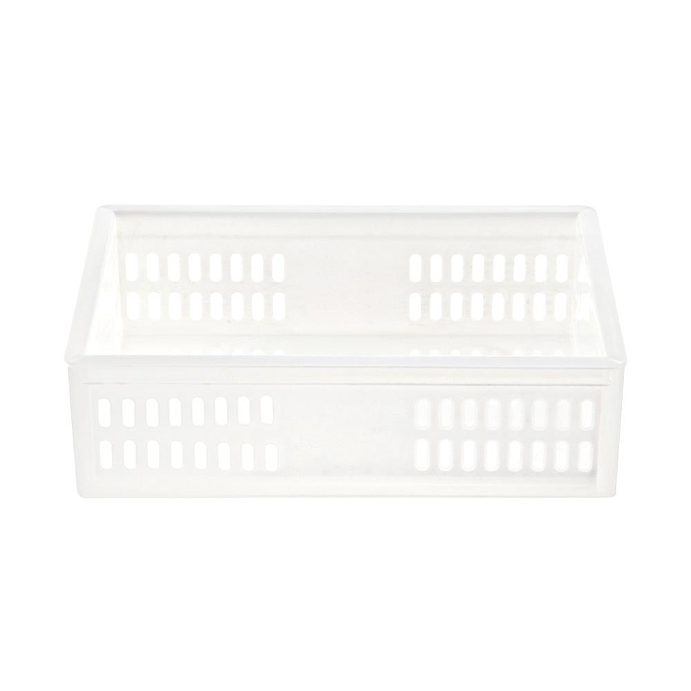 กล่องซ้อนได้ STACKO UT 21 24.2x16.3x6.8 ซม. สีขาว