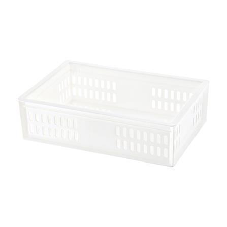 กล่องซ้อนได้ STACKO UT 21 24.2x16.3x6.8 ซม. สีขาว_0