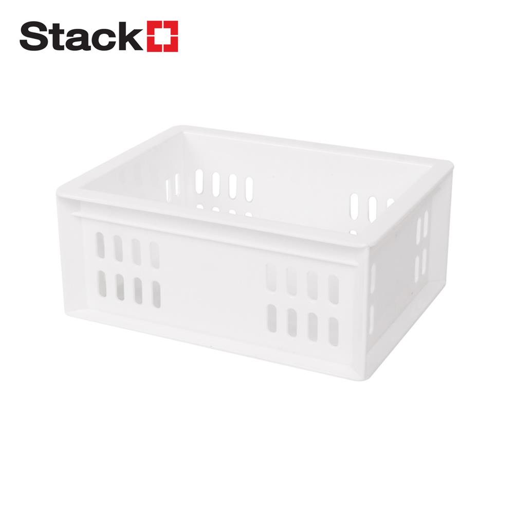 กล่องซ้อนได้ STACKO DT-03 16.3x11.9x6.8 ซม. สีขาว_1