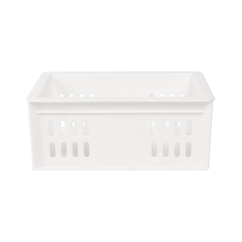 กล่องซ้อนได้ STACKO DT-03 16.3x11.9x6.8 ซม. สีขาว