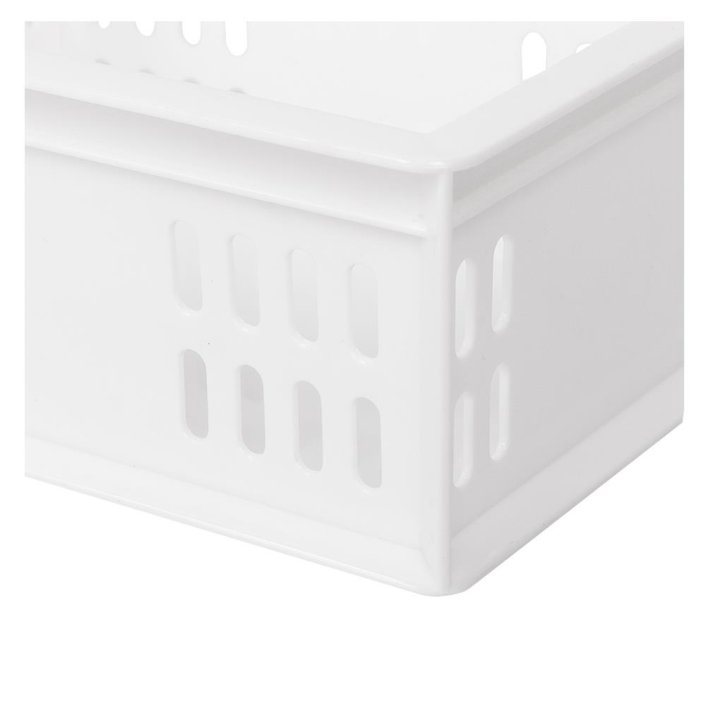 กล่องซ้อนได้ STACKO DT-03 16.3x11.9x6.8 ซม. สีขาว