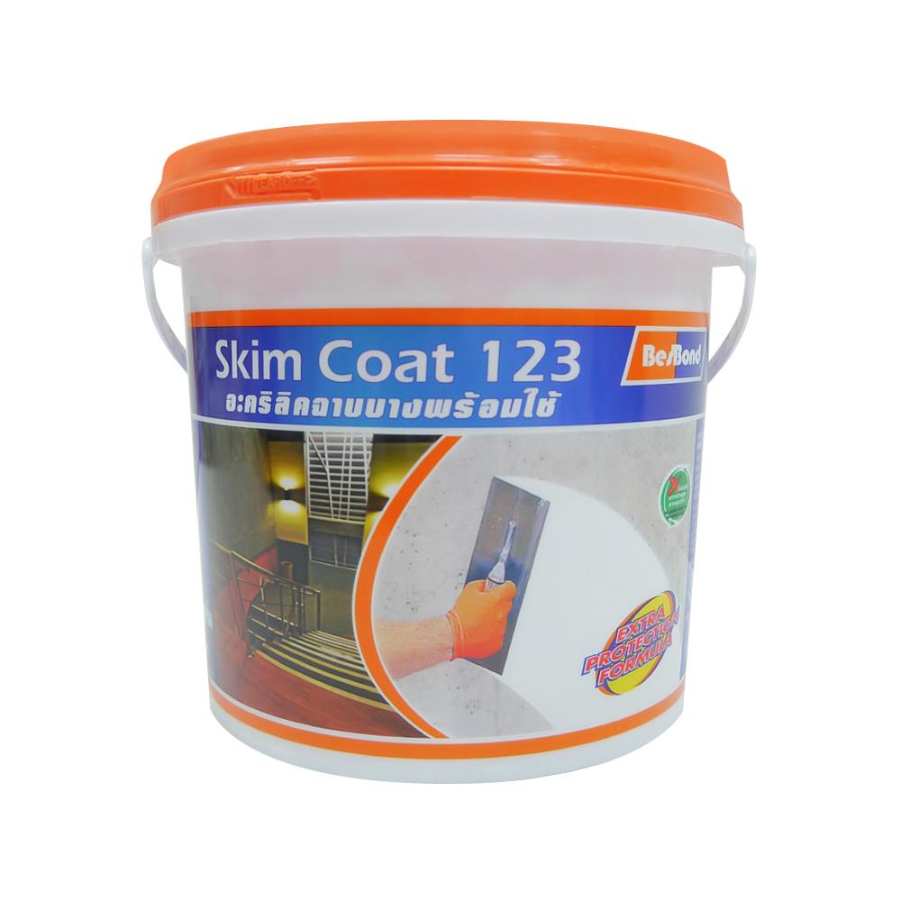 อะคริลิกฉาบ BESBOND 123 5 กก. สีขาว