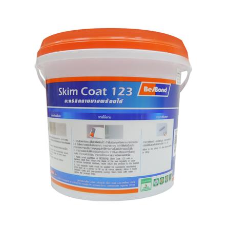 อะคริลิกฉาบ BESBOND 123 5 กก. สีขาว_1