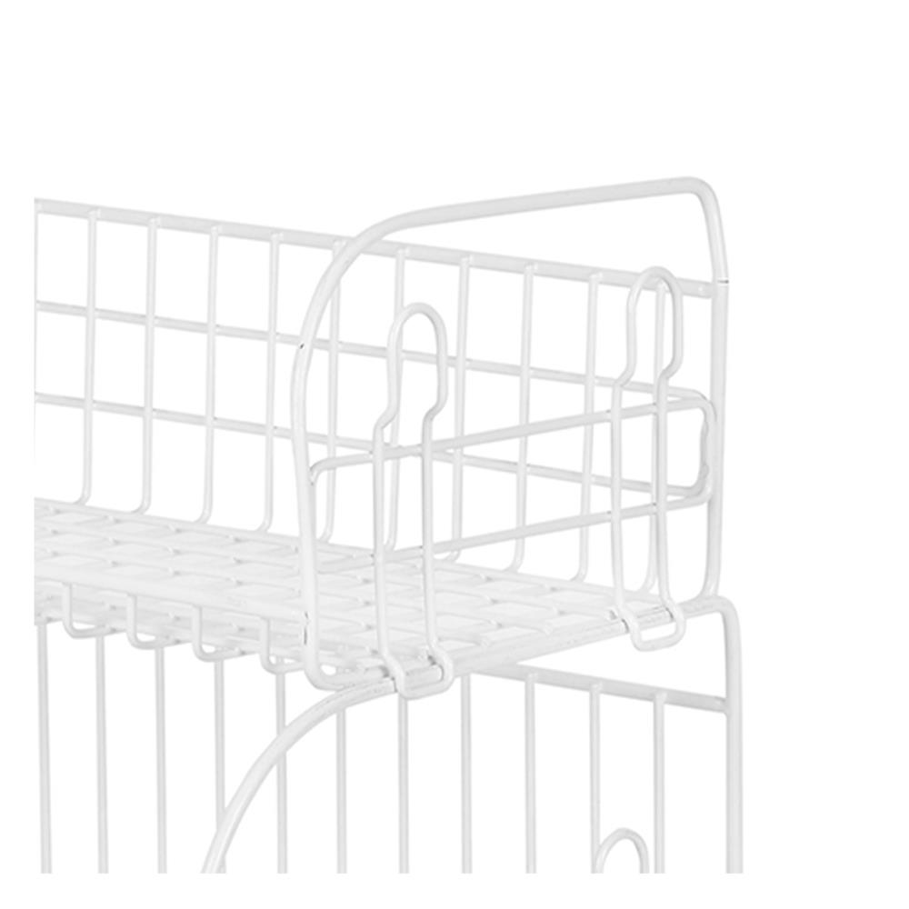 ชั้นวางคว่ำแก้วลวดเคลือบ 2 ชั้น EKONO 3042E