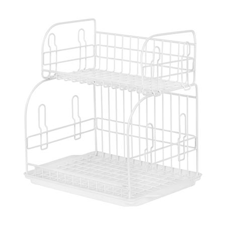 ชั้นวางคว่ำแก้วลวดเคลือบ 2 ชั้น EKONO 3042E