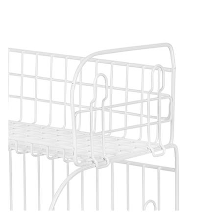 ชั้นวางคว่ำแก้วลวดเคลือบ 2 ชั้น EKONO 3042E_3