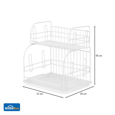 ชั้นวางคว่ำแก้วลวดเคลือบ 2 ชั้น EKONO 3042E_6