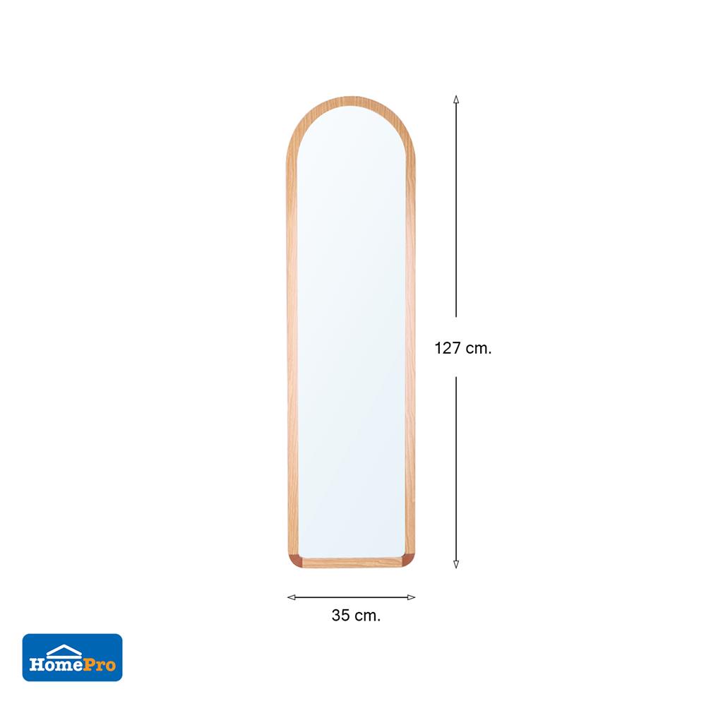 กระจกยาวติดผนัง MOYA ROME 7115 35X127 ซม.