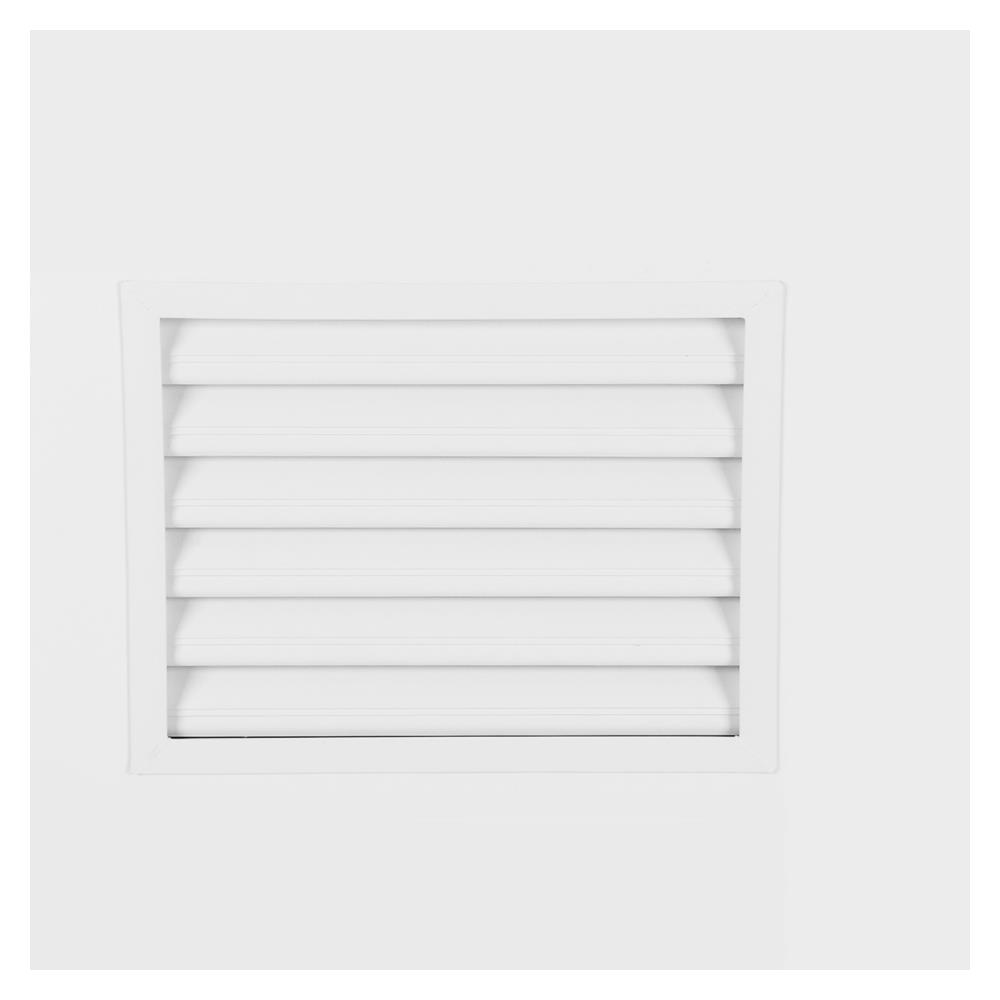 ประตูห้องน้ำ PVC AZLE GROOVE เกล็ดล่าง 70X200 ซม. สีขาว