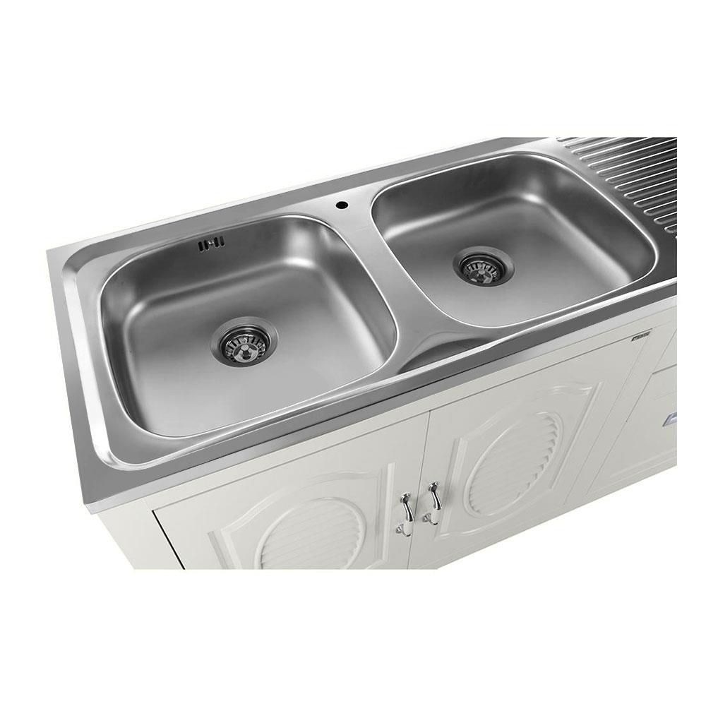 ตู้ตั้งพื้น ABS CABIN LILY 2B1D 140 ซม. สีครีม