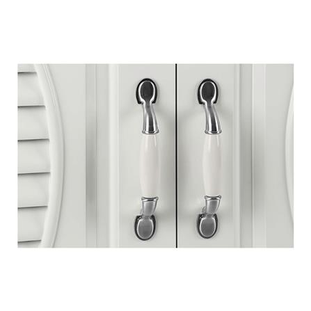 ตู้ตั้งพื้น ABS CABIN LILY 2B1D 140 ซม. สีครีม_9