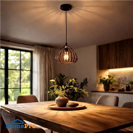 ไฟช่อ NEOLIGHT 8663/1 สีน้ำตาล 1 หัว_2