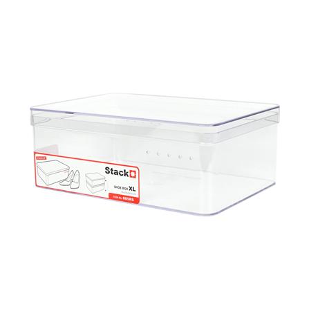 กล่องรองเท้า STACKO 885RS 21.5x30.5x11.7 ซม. สีใส