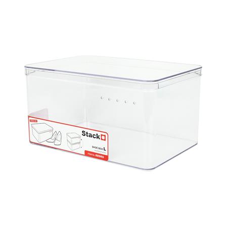 กล่องรองเท้า STACKO 889RS 19.2x28x15 ซม. สีใส_1