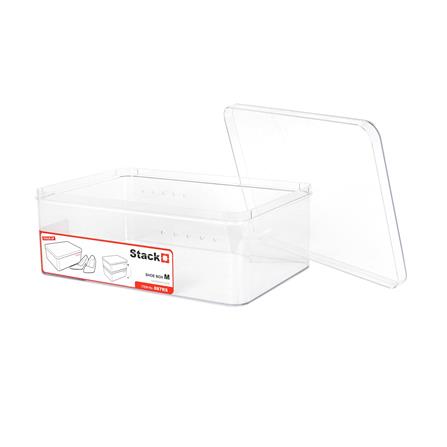 กล่องรองเท้า STACKO 887RS 19.2x28x10.7 ซม. สีใส_3