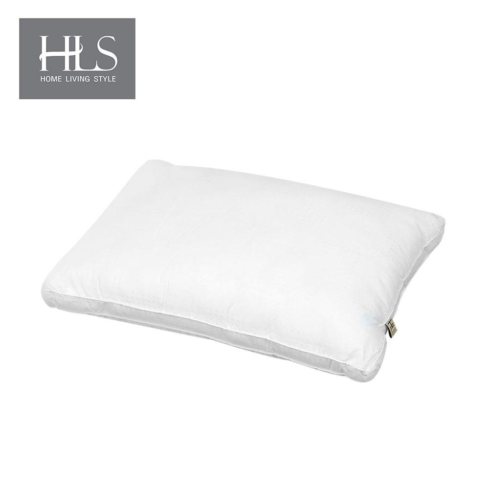 หมอนหนุน ขนห่านเทียม HOME LIVING STYLE DOWN ALTERNATIVE MEDIUM 19x29 นิ้ว สีขาว