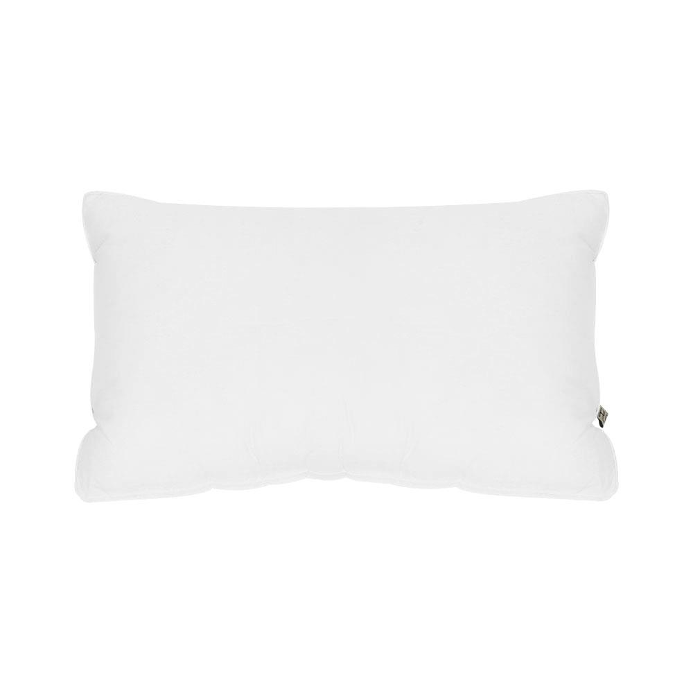 หมอนหนุน ขนห่านเทียม HOME LIVING STYLE DOWN ALTERNATIVE MEDIUM 19x29 นิ้ว สีขาว