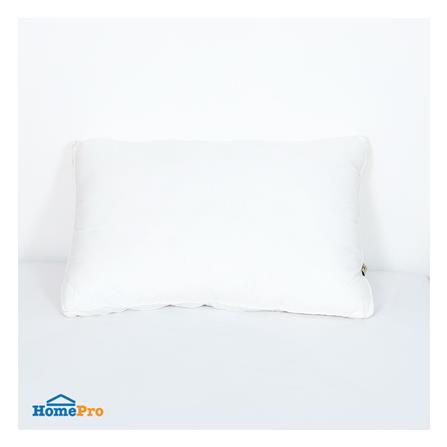 หมอนหนุน ขนห่านเทียม HOME LIVING STYLE DOWN ALTERNATIVE MEDIUM 19x29 นิ้ว สีขาว_4