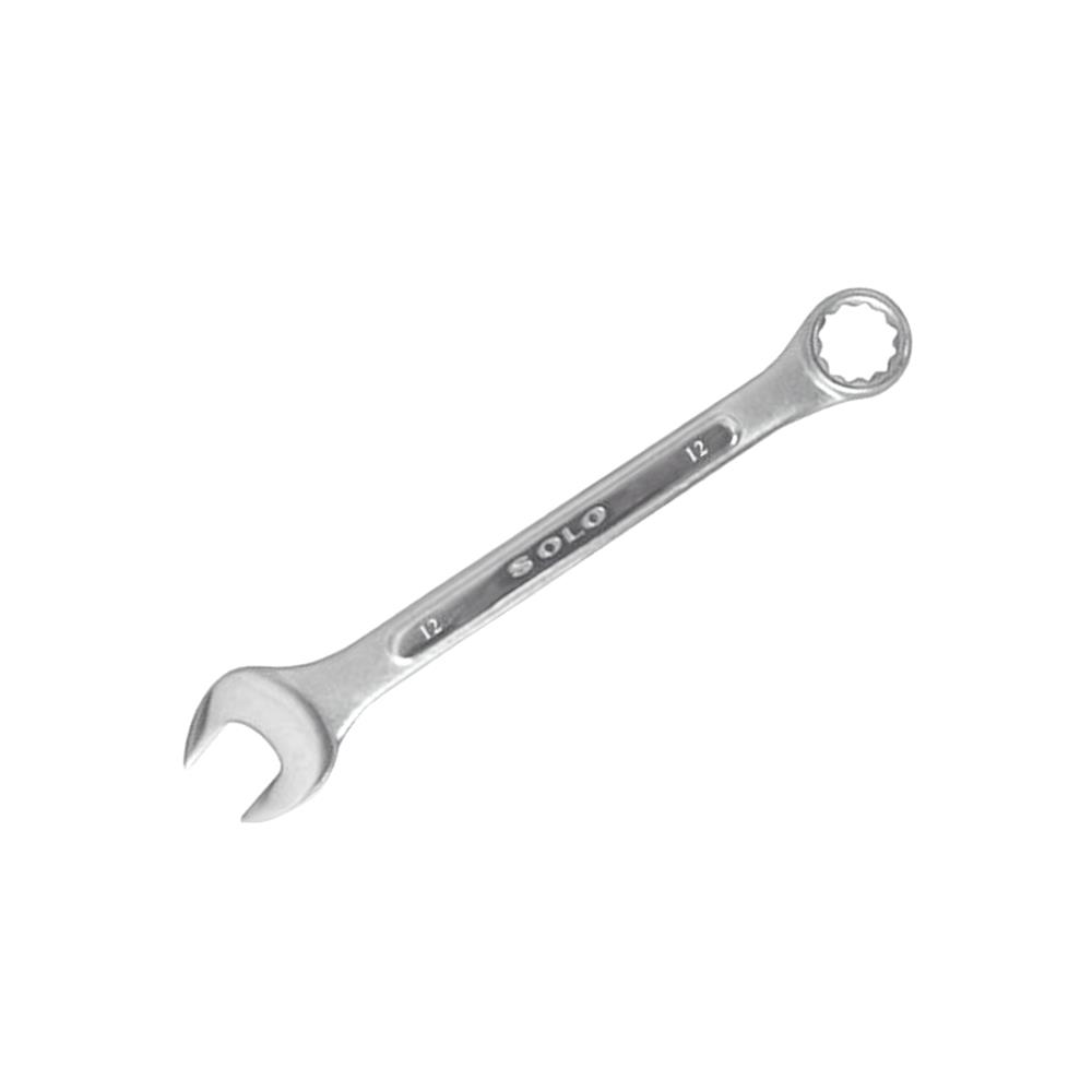 ประแจแหวนข้างปากตายทรงญี่ปุ่น SOLO 12 มม.