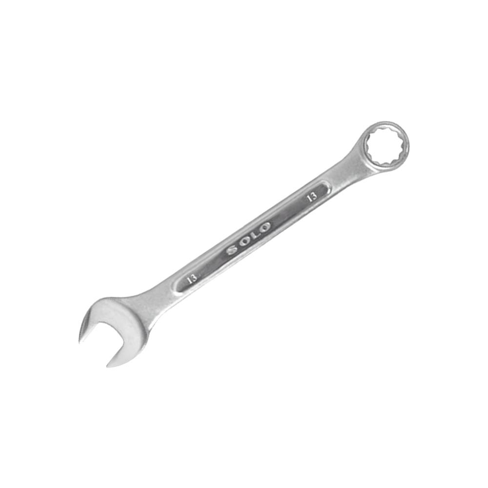 ประแจแหวนข้างปากตายทรงญี่ปุ่น SOLO 13 มม.