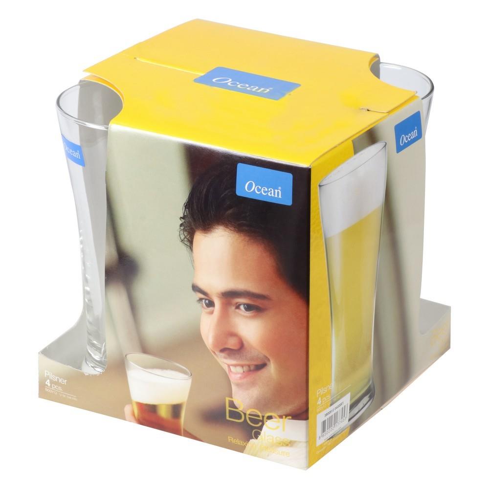 แก้วเบียร์ OCEAN PILSNER 12 ออนซ์ แพ็ค 4 ใบ