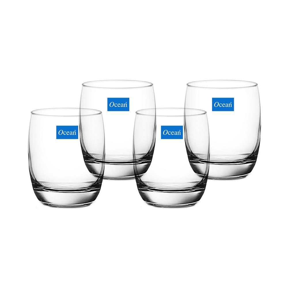 แก้วน้ำ 250ml  OCEAN GLASS IVORY แพ็ค 4 ใบ