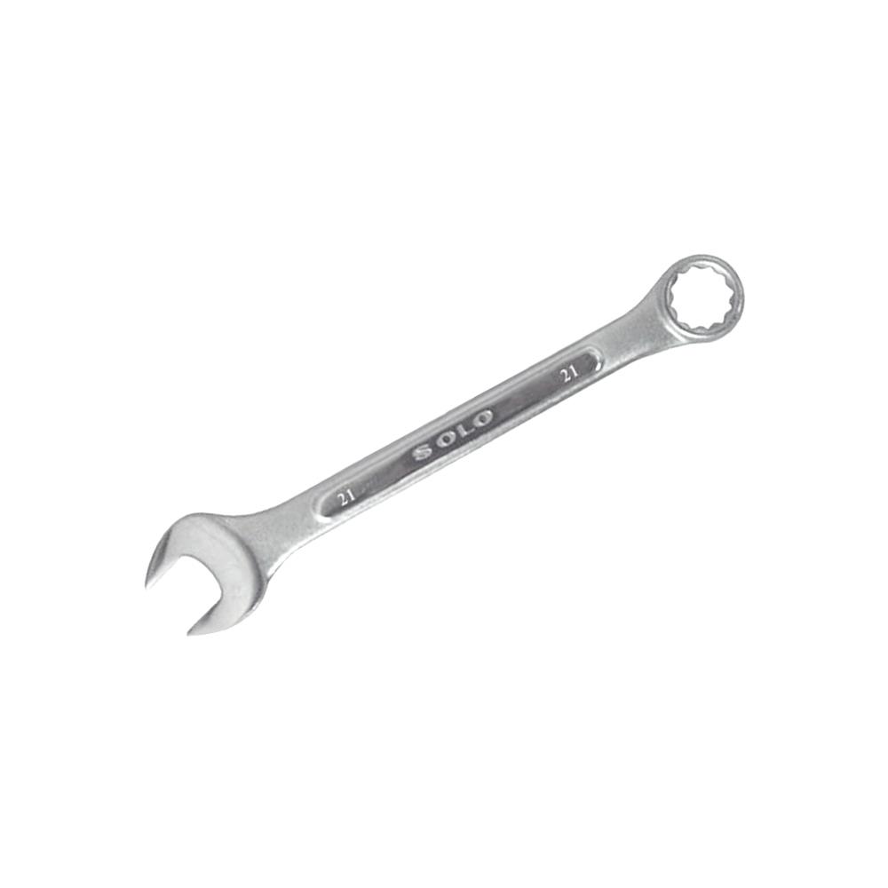 ประแจแหวนข้างปากตายทรงญี่ปุ่น SOLO 21 มม.