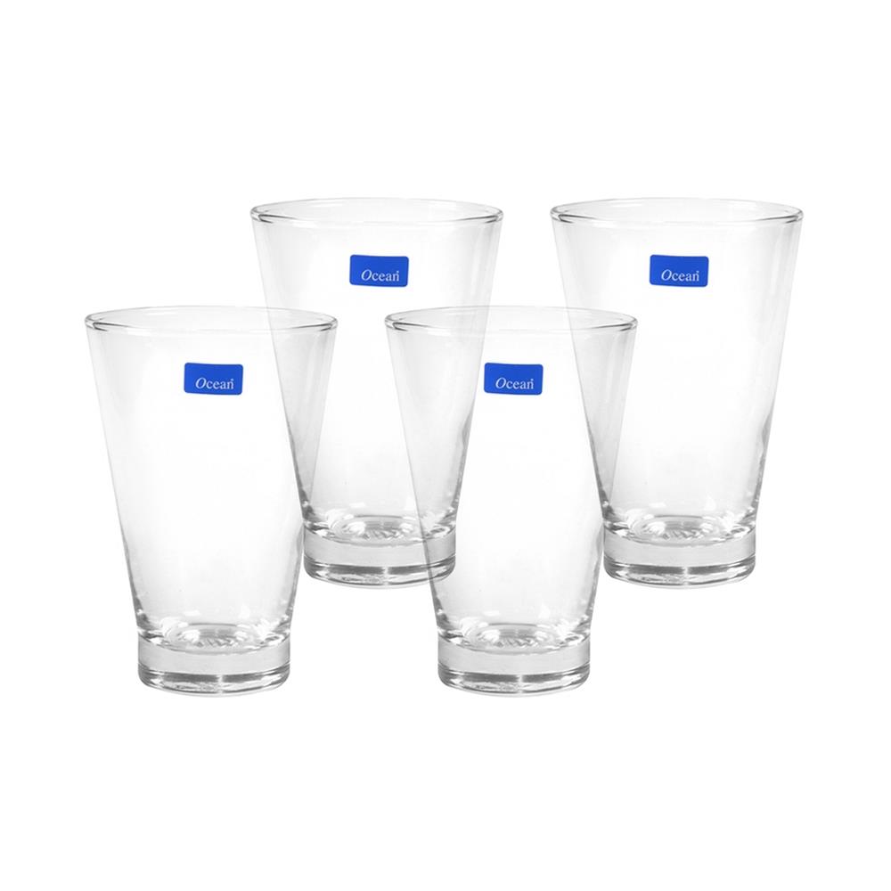 แก้วน้ำ 430ml OCEAN GLASS STUDIO แพ็ค 4 ใบ