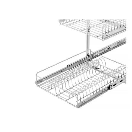 ชั้นคว่ำจานสเตนเลส 2 ชั้น BRISK PM403 35 ซม._3