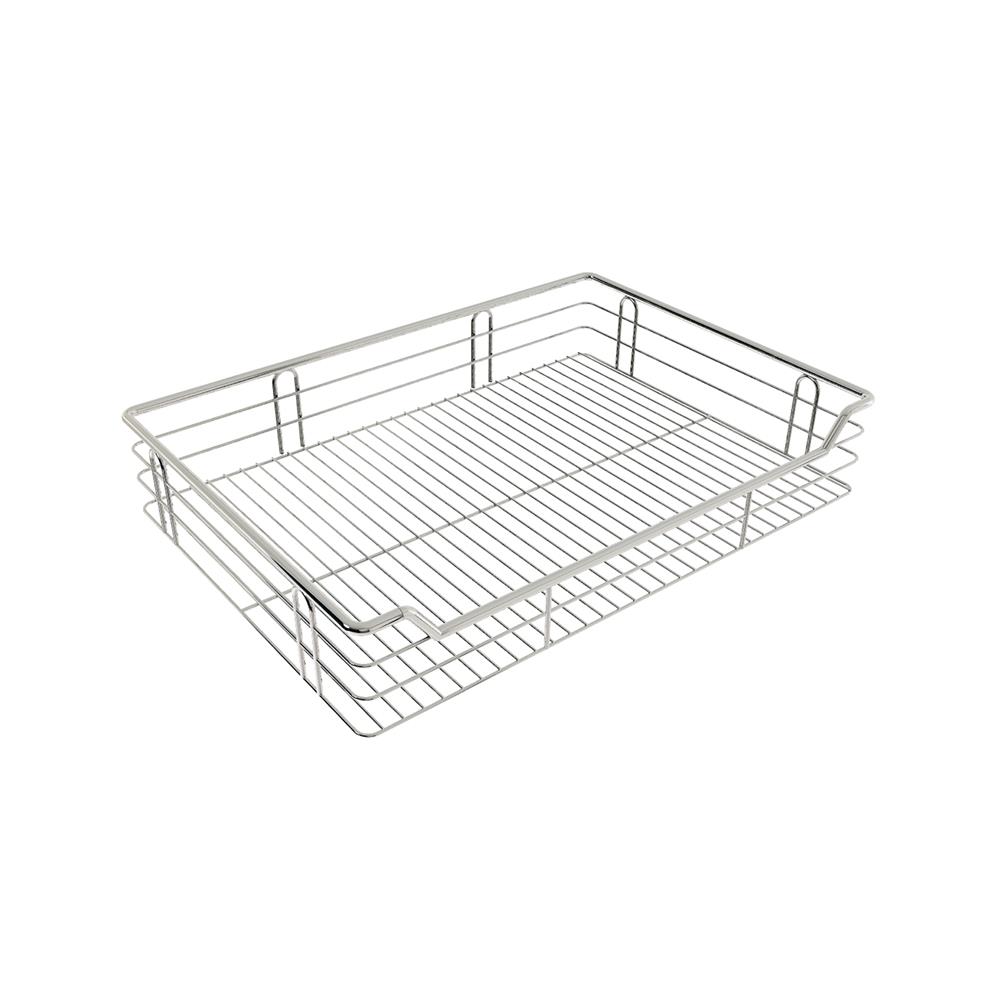 ชั้นวางคว่ำจานและแก้ว BRISK D805 สีเงิน