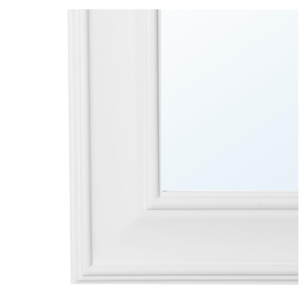 กระจกกรอบไม้บัวเล็กทรงนูน MOYA HP01 60x80 ซม.