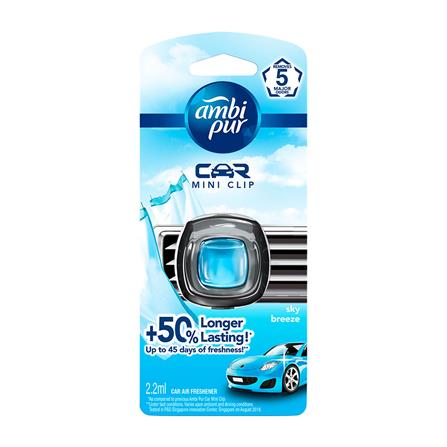 น้ำหอมปรับอากาศ AMBIPUR CAR MINI 2.2ml SKY BREEZE_0