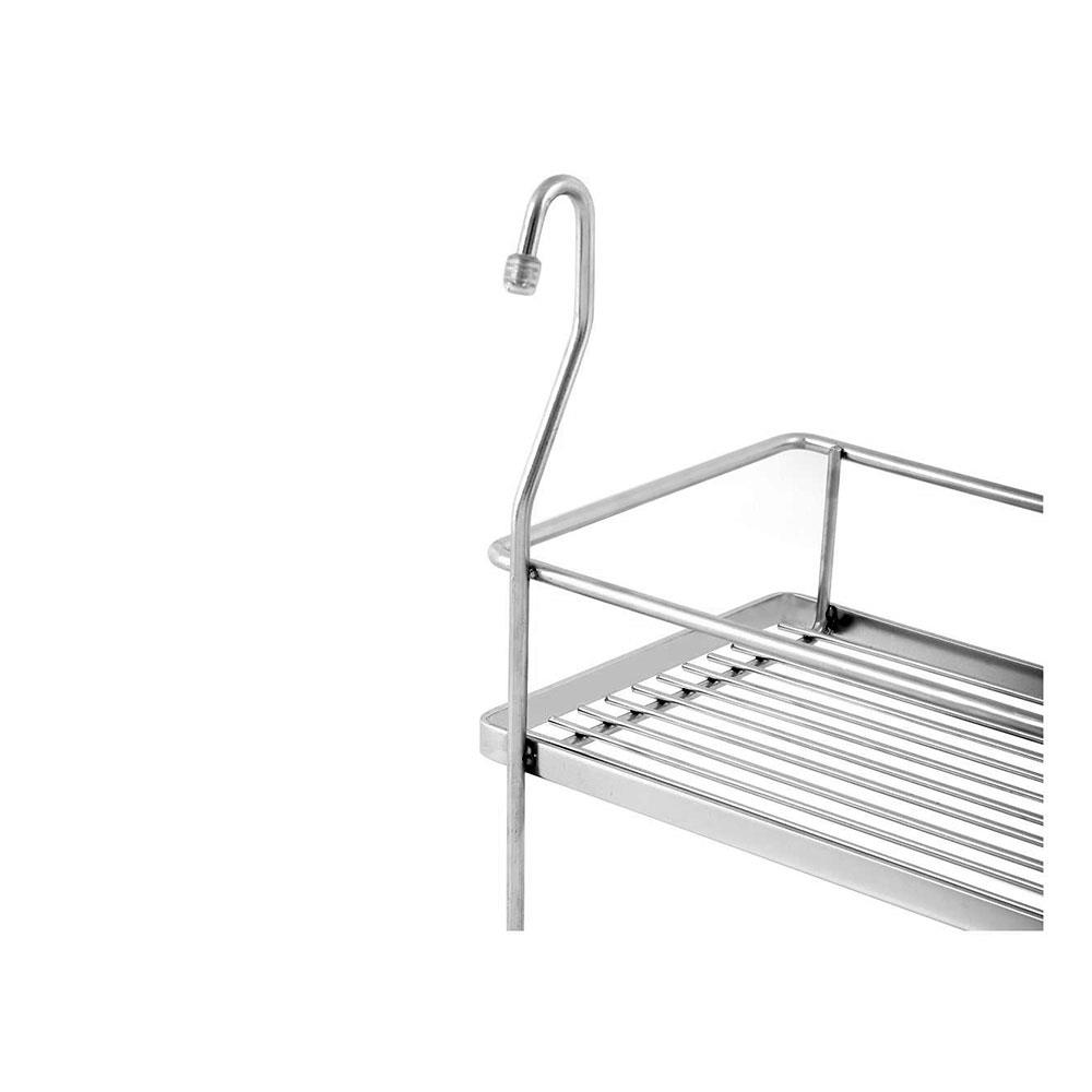 ชุดตะแกรงแขวนสเตนเลส 2 ชั้น BRISK W02 44 ซม.