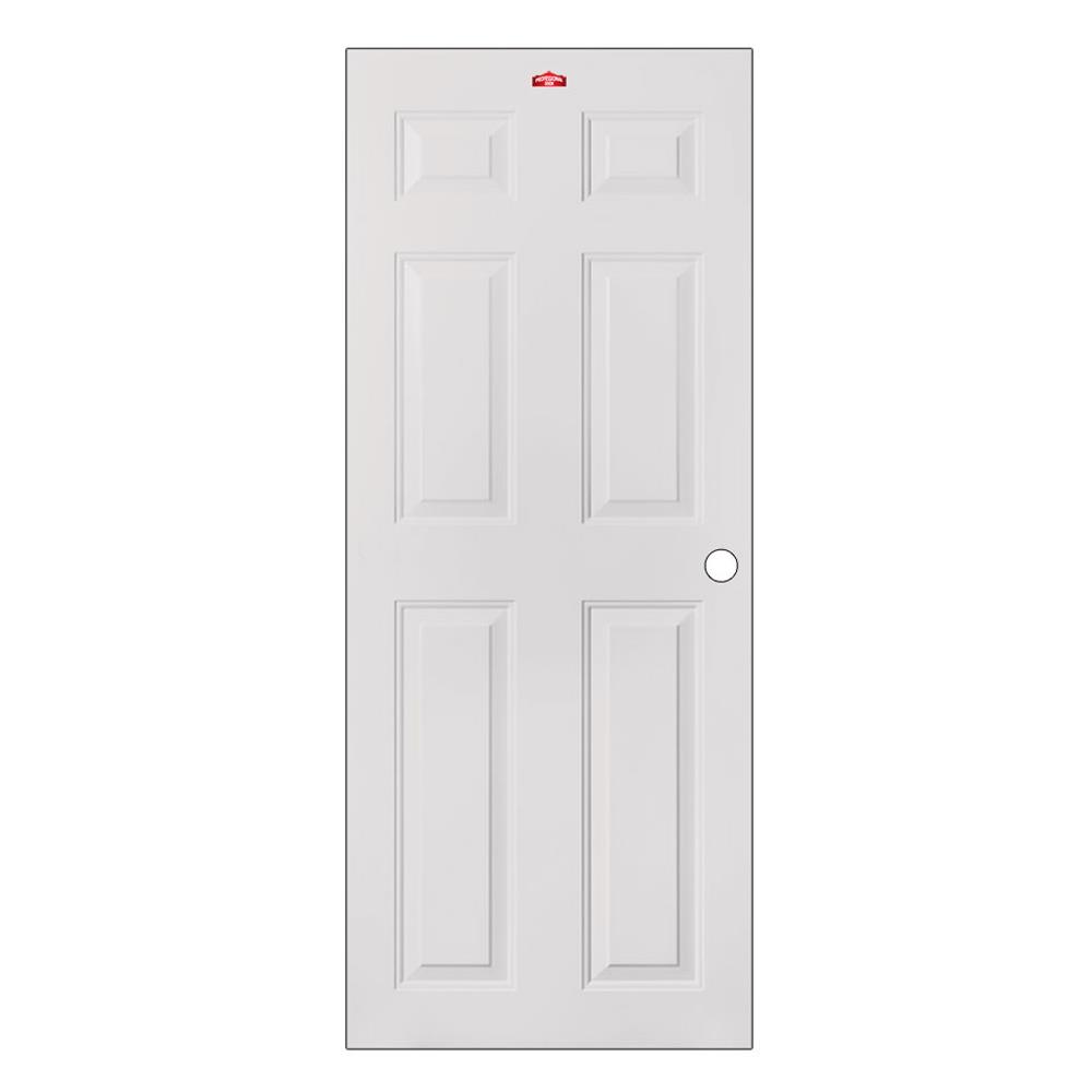 ประตูภายนอกเหล็ก เจาะลูกบิด PROFESSIONAL DOOR A1C 79.2x199.4 ซม. สีครีม