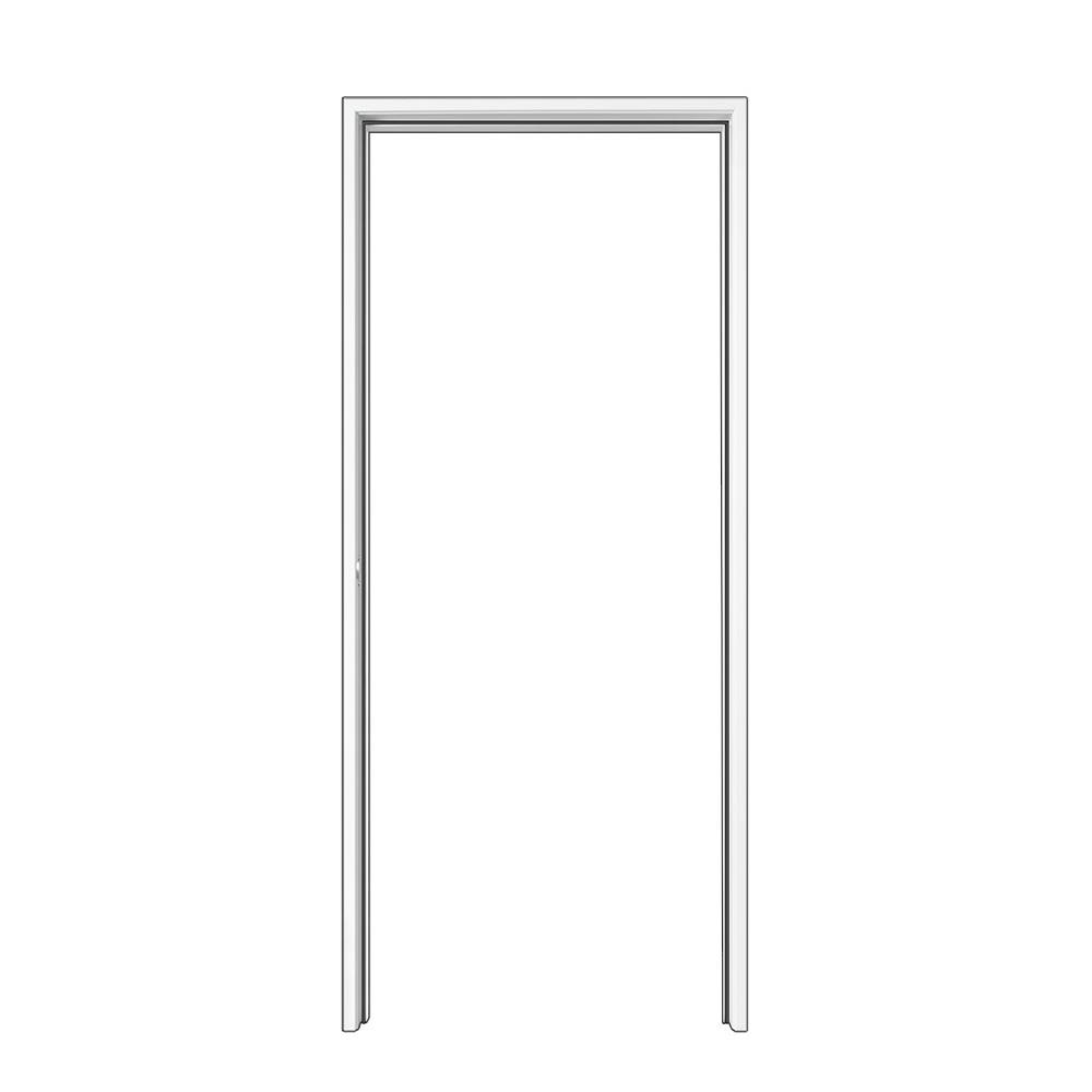 วงกบประตูเหล็ก PROFESSIONAL DOOR FR1LW 86.4x203.5 ซม. สีขาว