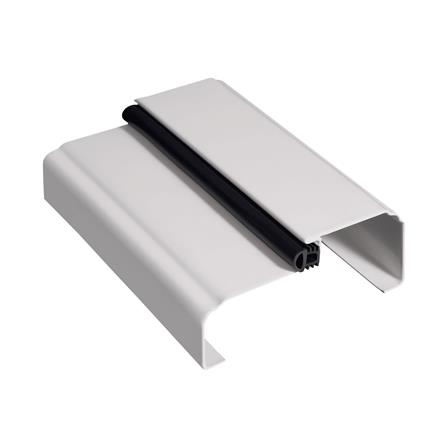 วงกบประตูเหล็ก PROFESSIONAL DOOR FR1LC 80X200 ซม. สีครีม_2