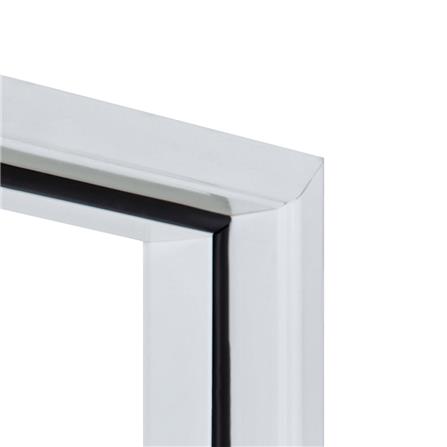 วงกบประตูเหล็ก PROFESSIONAL DOOR FR1LG 86.4x203.5 ซม. สีเทา_1