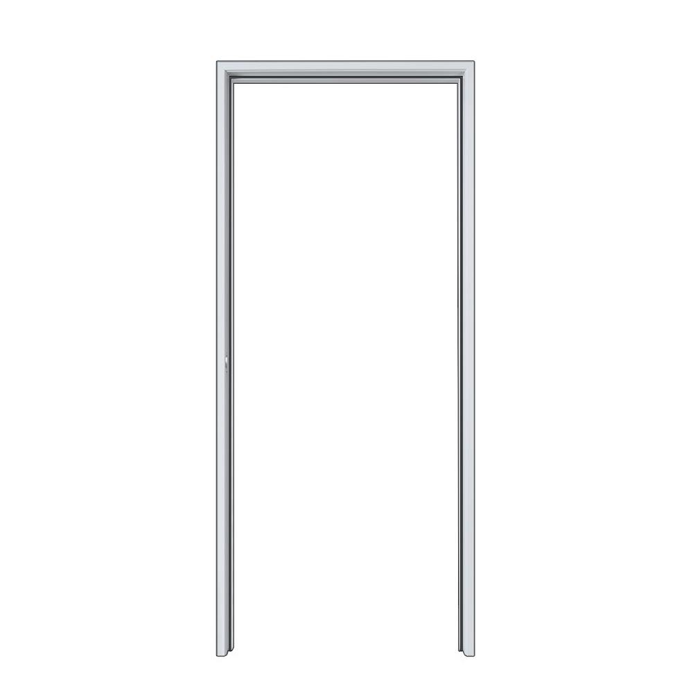 วงกบประตูเหล็ก PROFESSIONAL DOOR FR1RG 86.4x203.5 ซม. สีเทา