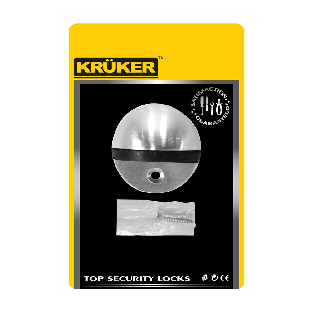 กันชนโดมตั้งพื้น KRUKER DS 900 สีสเตนเลส