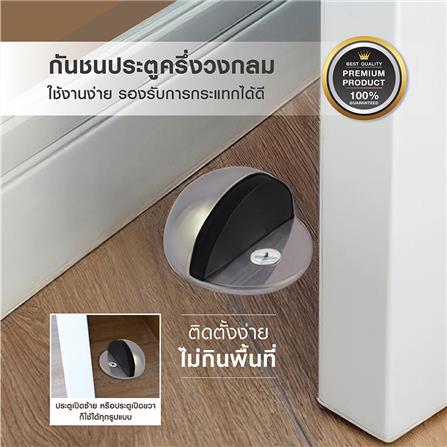 กันชนโดมตั้งพื้น KRUKER DS 900 สีสเตนเลส_3