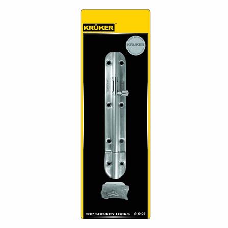 กลอนทั่วไป KRUKER 668 6 นิ้ว สีสเตนเลส_1