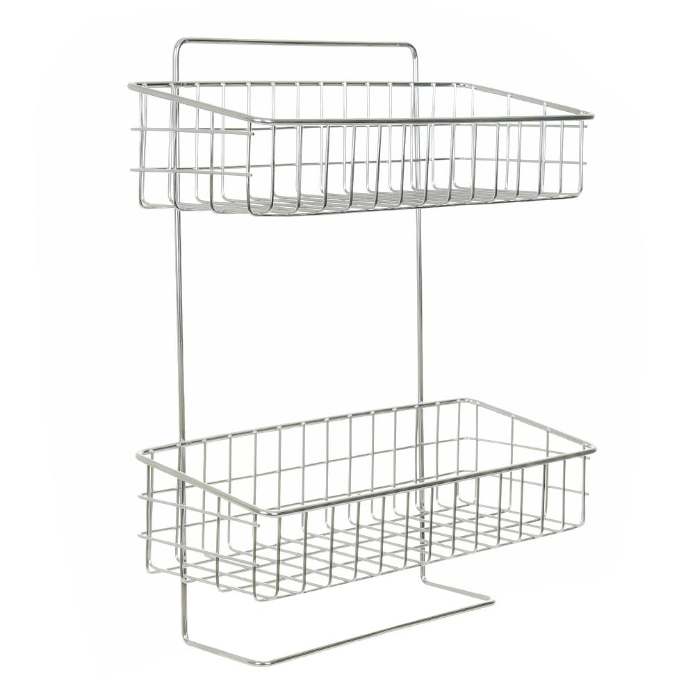 ชั้นแขวนติดผนัง 2 ชั้น BATH TIME BT-P102N SS201