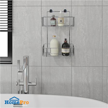 ชั้นแขวนติดผนัง 2 ชั้น BATH TIME BT-P102N SS201_3