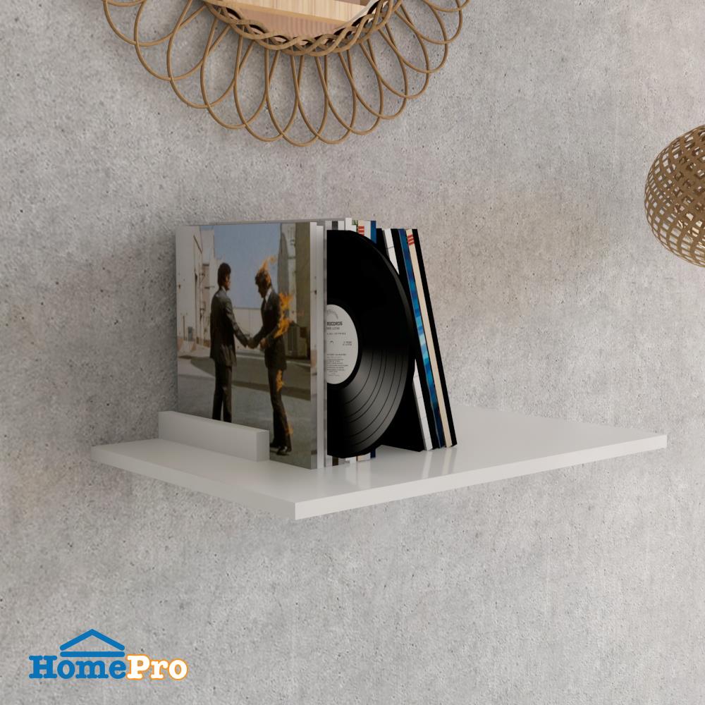 แผ่นชั้นไม้เมลามีน STACKO 60x40x1.6 ซม. สีขาว