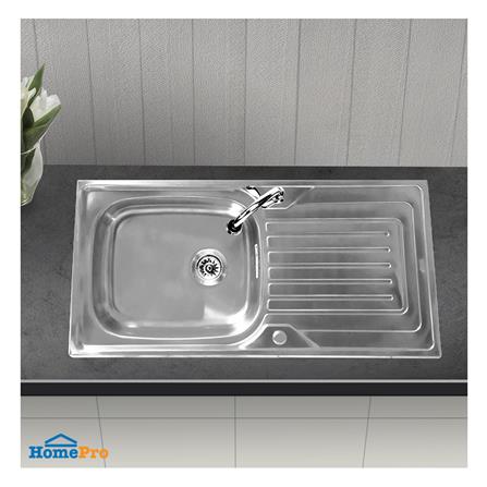 ซิงค์ฝัง 1 หลุม 1 ที่พัก TECNOSTAR HM 1050 สเตนเลส_2