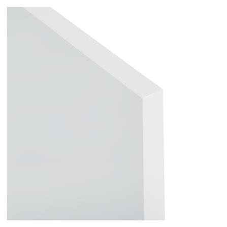 แผ่นชั้นไม้เมลามีน STACKO 60x30x1.6 ซม. สีขาว_1