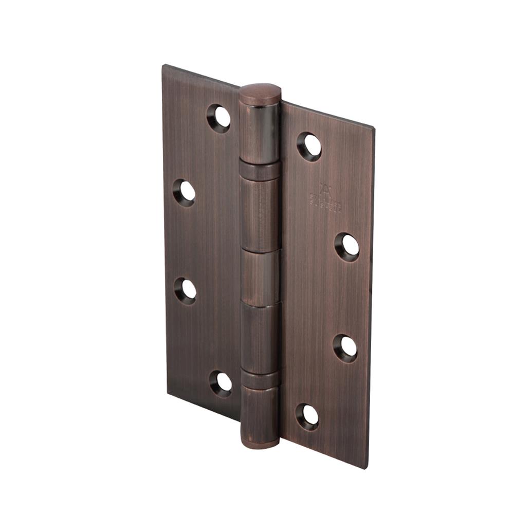 บานพับ 5X3.5 นิ้ว X 2 มม. HAFELE 489.02.303 สีทองแดงรมดำ แพ็ก 2 ชิ้น