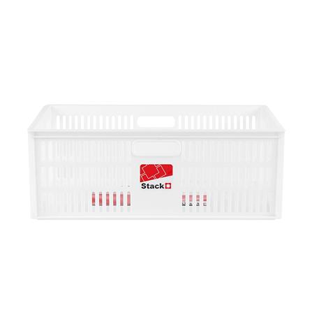 กล่องซ้อนได้ STACKO DT-41 XL 47x36x17 ซม. สีขาว_1
