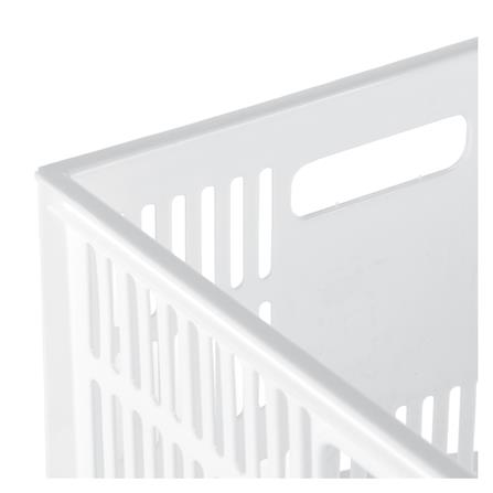 กล่องซ้อนได้ STACKO DT-38 L 39x28x25 ซม. สีขาว_3