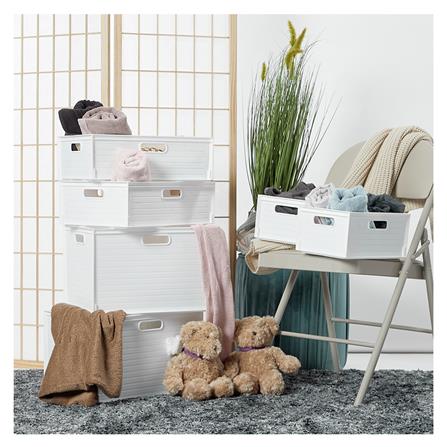 กล่องซ้อนได้ STACKO UT-31 M 39x28x13.3 ซม. สีขาว_3